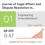 Journal of Legal Affairs and Dispute Resolution in Engineering and Construction sjr